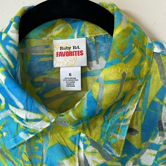 Ruby Rd. Favorites Women’s Colorful Blouse - Picture 2 of 8